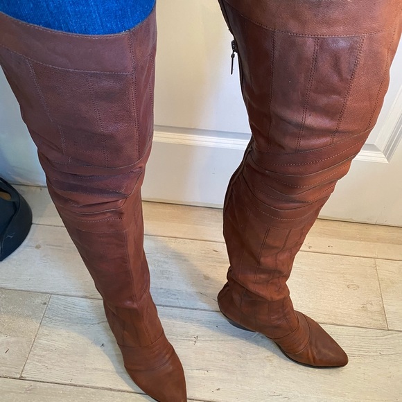 Report signature Columbus OTK boots 9 leather - Picture 14 of 16